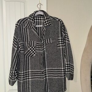 Boohoo Black/White womens Jacket